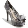 Silver Lace Shoes - Klassische Schuhe - 