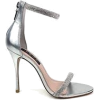 Silver Strappy Heels - Classic shoes & Pumps - 