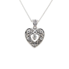 Silver heart necklace - Uncategorized - 