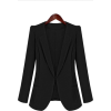 Skinny Black Blazer - Suits - $50.00 