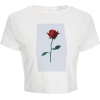Skinny Printed Short-Sleeve T-Shirt - Camisola - curta - $15.99  ~ 13.73€
