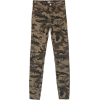 Skinny fit camouflage trousers - Spodnie Capri - £19.99  ~ 22.59€