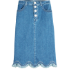 Skirt denim - スカート - 