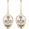 Skull earrings - Uhani - 