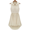 Sleeveless High Low Hem Dress - Vestidos - $30.00  ~ 25.77€