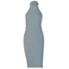 Sleeveless Halter Halter Slim Dress - Vestidos - $19.99  ~ 17.17€