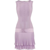 Sleeveless Lavender Dress - Платья - 