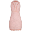 Sleeveless Pink Lace Dress - Vestiti - 