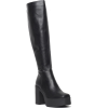 Slick Nicks Knee High Platform Boots - Boots - $72.00 