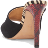 Slide Sandal, Main, color, BLACK SUEDE R - Klasyczne buty - 
