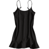 Slip Ruffles Mini Dress - Vestidos - 