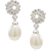 crystal&pearl  - Earrings - 