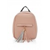 Small Faux Leather Tassels Backpack - Plecaki - $16.99  ~ 14.59€