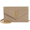 'Small Mono' Leather Wallet on a Chain S - Kleine Taschen - 