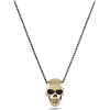 Small Skull Necklace #human #skull #rock - Naszyjniki - $30.00  ~ 25.77€