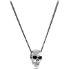 Small Skull Necklace #punk #jewelry - Necklaces - $35.00 