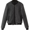 Small stand collar lamb hair flying jack - Jacket - coats - $49.99 