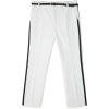 Smart trousers with belt and side stripe - Calças capri - £19.99  ~ 22.59€