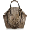 Snake Print Bag - Hand bag - 