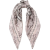 Snake Print Scarf - スカーフ・マフラー - 