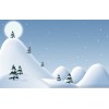 Snow Scene - Paski - 