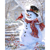 Snowman - Ilustracje - 