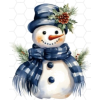 Snowman - Ilustracje - 