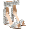 Solid Color Rhinestone Sandals - Sandale - 