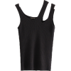 Solid Color Sleeveless Slim Knit Camisol - Prsluci - $25.99  ~ 22.32€