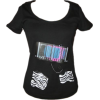 Majica Barcode zebra - Koszulki - krótkie - 130,00kn  ~ 17.58€