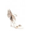Sophia Webster Gold & White Sandal - Sandale - 