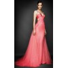 Sophisticated formal coral pink dress - Haljine - 
