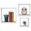 Sorbus Floating Shelves - Hanging Wall Shelves Decoration - Perfect Trophy Display, Photo Frames (White) - Accessories - $17.99  ~ £13.67