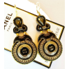 Soutache earrings. Statement earrings. - Earrings - 