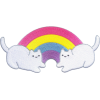 Sparkle Collective Rainbow Cat Patch - Altro - 