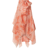 Sparkling Sand printed silk-organza maxi - Skirts - 