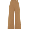 St. Agni Kazashi Cotton-Linen Cropped Fl - Pantalones Capri - 