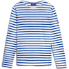 St James Breton Stripe Shirt Blue White - Koszulki - długie - 
