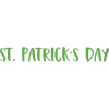 St. Patrick’s Day Text - イラスト用文字 - 