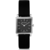 Stainless steel and leather watch - Watches - 
