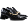 Stella McCartney Black Croco Loafers - Natikače - 