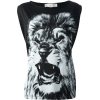 Stella McCartney Lion Tee - Shirts - kurz - 