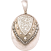 Sterling Silver Engraved Locket 1860s - Other jewelry - 