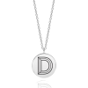 Sterling Silver Initial Pendant - Colares - 