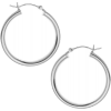 Sterling silver hoop earrings - Uhani - 