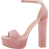 Steve Madden Velvet Pink Sandal - Sandals - 