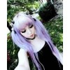 Straight Purple Pigtails - Anderes - 