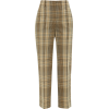 Straight-leg checked-madras trousers - Capri & Cropped - $439.00 