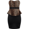 Strapless Mini Pencil Dress - Other - 