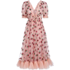 Strawberry Dress Embroidery Cascading - Платья - 